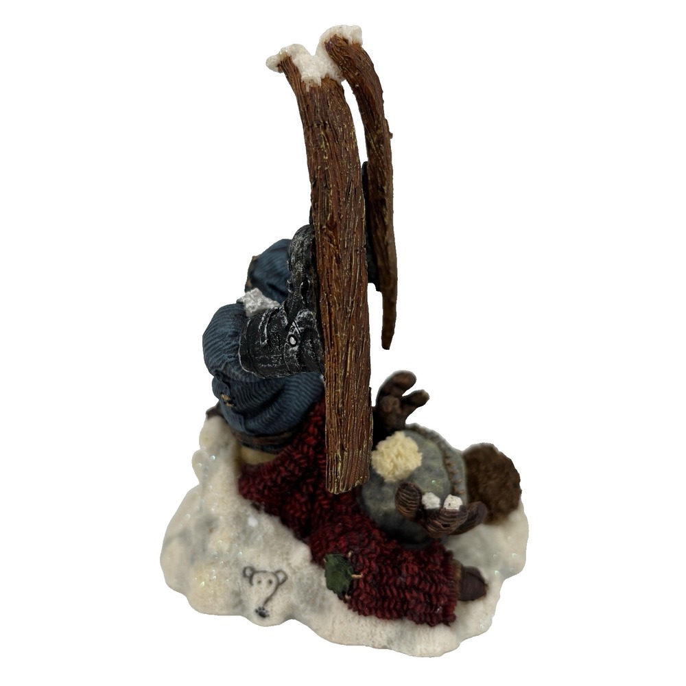 Boyds Bears Morton Mooselflop Moguls Happen Figurine 2002 Skiing Moose Boxed